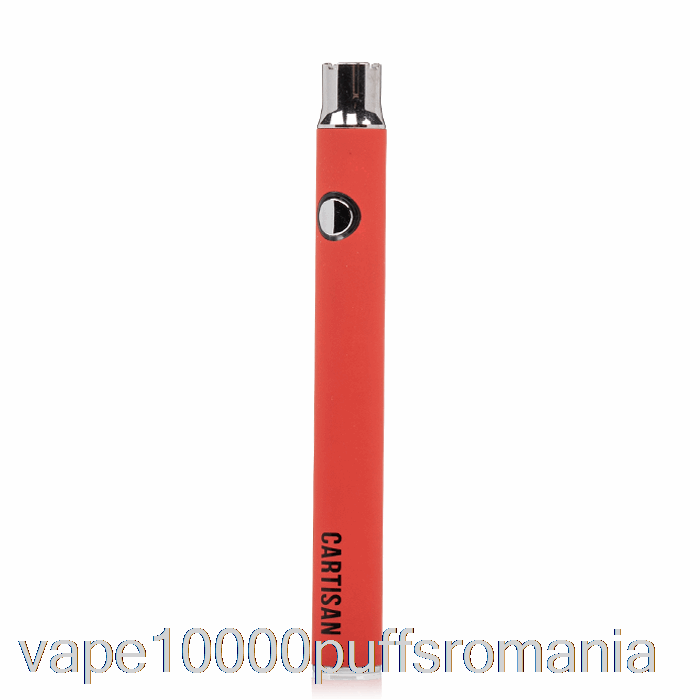 Vape Romania Buton Cartisan Vv 400 510 Baterie Rosu